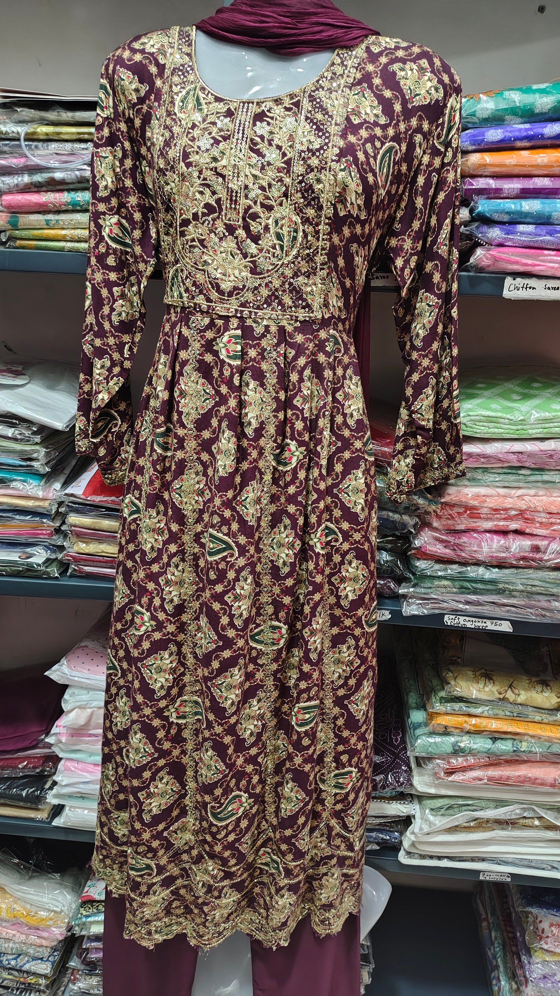Graceful Suit with Dupatta